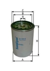 Resim Şampiyon Cs 1406 M Yakıt Filtresi Cs 1406 M 