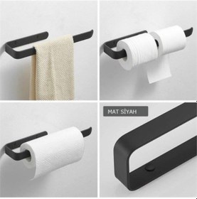 Resim Metal Mat Siyah Havluluk Çok Renkli 