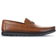 Resim Bueno Shoes Taba Deri Erkek Loafer 21MA96 