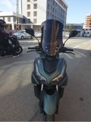 Resim Motocam Rks Arome 125 Siperlik Ön Cam 2023 2024 Model 54cm Siyah Renkli 4mm 
