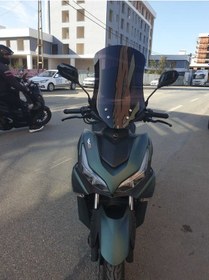 Resim Motocam Rks Arome 125 Siperlik Ön Cam 2023 2024 Model 54cm Siyah Renkli 4mm 