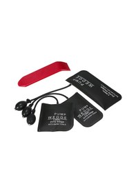 Resim Mufunye Hava Wedge Pompa 3'lü Set Küçük, Orta, Büyük + Çekme Tahtası - Kauçuk Malzeme, Çevre Dost Lateks Boru 