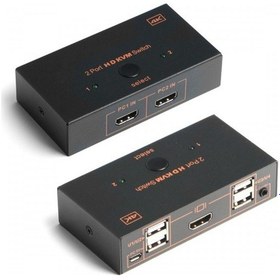 Resim DARK DK-AC-KVMHD012x HDMI 4x USB KVM SWITCH 4K/30 Hz 