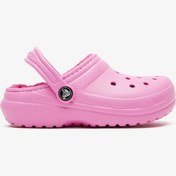 Resim Crocs Classic Lined Clog Çocuk Pembe Terlik 