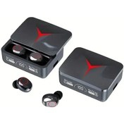 Resim Siyah Tws M90 Kablosuz Kulaklık Oyun Kulaklık Bluetooth 5.3 Spor Kulaklık İle Mic Kablosuz Kulaklık İphone Xiaomi Için 