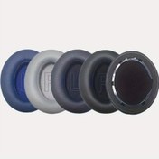 Resim Life Q35 Kulak Yastıkları Değiştirme Soundcore Life Q30 Earpads Kapak Muffs Cups Yastıklar Parçaları Anker Soundcore Life Q35 QC30 Kulaklıklar ile Uyumlu 