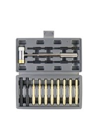 Resim 15 Parça Delgeç Seti Katı Çekiç Çelik, Pirinç, Plastik Delgeçler Kutulu Saat Mücevher Ve El Sanatları İçin Tamir Aletleri 