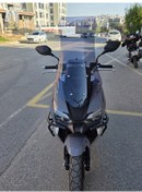 Resim Motocam Rks Freccia 150 Siperlik Ön Cam 2022-2025 Model 75cm Füme Renkli 4mm Uzun Cam 