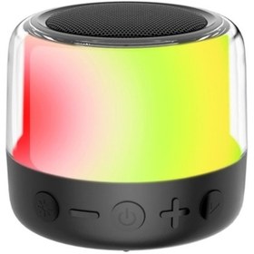 Resim tuhatu NBY225 Ayarlanabilir RGB Işıklı Bluetooth Hoparlör Speaker 