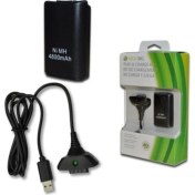 Resim Beboncool Xbox 360 Uyumlu Joystick Kol Şarj Kiti Batarja USB Kablosu ile Birlikte 