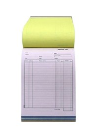 Resim Dilman Sipariş Fişi 2X50 3 Nüsha Otokopili N11.5256 