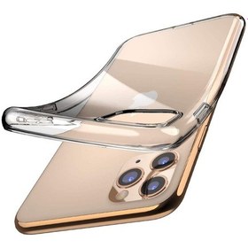 Resim Apple Uyumlu iPhone 11 Pro Uyumlu Kamera Korumalı Şeffaf Silikon Kılıf - 