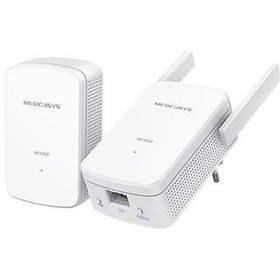 Resim TP-Link MERCUSYS MP510 Kit 1000Mbps Kablosuz Powerline Genişletici 