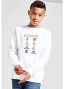 Resim Sense8 Minimalist Symbols Name Colour Baskılı Unisex Çocuk Sweat (534643944) Beyaz 