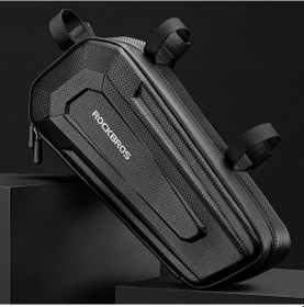 Resim Yulong Hallow Rockbros Motosiklet Sert Kabuklu Çanta Siyah Siyah 