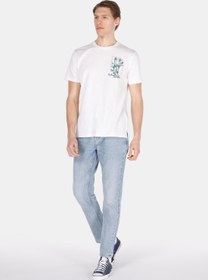 Resim Regular Fit Orta Bel Daralan Paça Erkek Light İndigo Cepli Denim Jean Pantolon Colin's