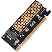 Resim M.2 Nvme Ssd Ngff To Pcı-E 3.0 X16 Adaptör 4390A M Key Kart Çevir 