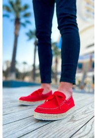 Resim Chekich Ch311 - Espadril Erkek Ayakkabı Kırmızı Çok Renkli 