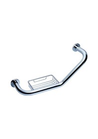 Resim Bocchi Tutunma Barı Açılı Sabunluklu 455 Mm Krom 3051-0005 Krom 