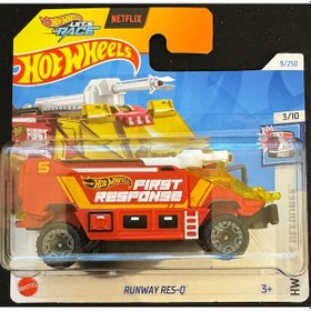 Resim Hot Wheels Tekli Arabalar Runway Res-q Htc88 
