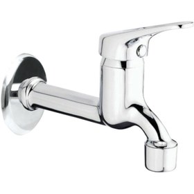 Resim Aqua Burak Yapı Aç Kapa Mix Lavabo Uzun Musluk 