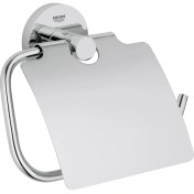Resim Grohe Essentials Tuvalet Kağıtlığı Kapaklı Banyo Aksesuarı - 40367001 