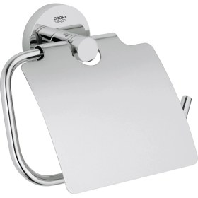 Resim Grohe Essentials Tuvalet Kağıtlığı Kapaklı Banyo Aksesuarı - 40367001 
