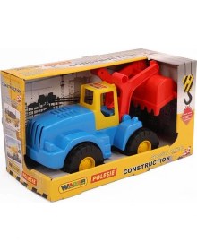 Resim Polesie Agat Yükleyici Traktör - Mavi-Kırmızı 