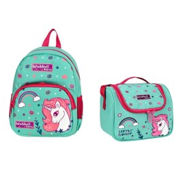 Resim Waddell Little Horse Anaokul Sırt Çantası SET (4 PARÇA) 