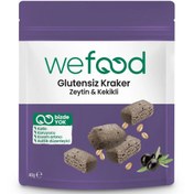 Resim WEFOOD Glutensiz Zeytinli & Kekikli Kraker 40g 