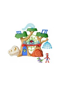 Resim Spidey And His Amazing Friends Marvel Spider-man Dino Webs Treeho Marvel 