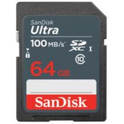 Resim Ultra 64gb 100mb/s Sdxc Hafıza Kartı Sdsdunr-064g-gn3ın 