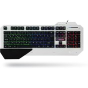 Resim Rampage KB-R04 USB Aydınlatmalı Gaming Q Multimedia Siyah Oyuncu Klavyesi Rampage