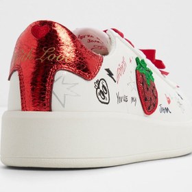 Resim Aldo LOVESNEAKER - Kadın Beyaz Bağcıklı Platform Sneaker 