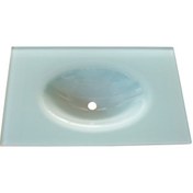 Resim Cam Lavabo 12 MM 70 x 56 CM Beyaz 