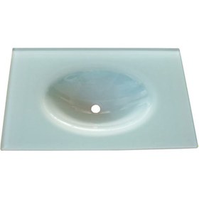Resim Cam Lavabo 12 MM 70 x 56 CM Beyaz 