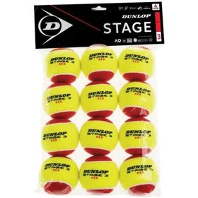 Resim Dunlop D Tb Stage 3 Red 12polybag Unisex Tenis Topu 