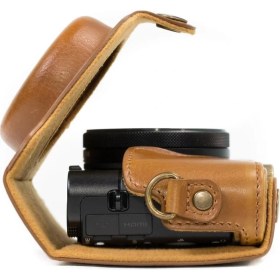 Resim Megagear MG601 Sony Cyber-Shot Dsc-Wx500 Deri Kamera Çantası 