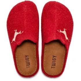 Resim Twigy Tw Bambi Krmz Kadın Ev Terliği 36/40 Kırmızı 