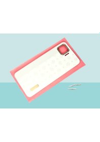 Resim Oppo A73 2020 Uyumlu Full Kasa Arka Kapak Batarya Kapağı - Beyaz Çok Renkli 