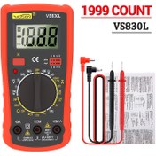 Resim 1999 Sayım Dijital Multimetre, Arka Işıklı, AC/DC Voltaj & Akım Test Cihazı, Ohm Ölçüm, Kompakt Tasarım, Dayanıklı Kasa, Gece Okunabilirlik, Pil ile Çalışır (Pil Dahil Değildir), Elektrik Test Aracı, Ergonomik El Tipi Cihaz, Net Ekran Görüntüsü, Pilsiz 