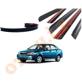Resim Chevrolet Lacetti 04-09 Uyumlu Bagaj Üstü Spoiler Mat Siyah 
