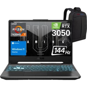 Resim Asus Tuf A15 FA506NCR-HN007W Amd Ryzen 7 7435HS 16GB 512GB SSD Rtx 3050 15.6" 144Hz Fhd Windows 11 Home Dizüstü Bilgisayar - Webzone Çanta Wz1 