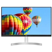 Resim LG 24MK600M 60.45 cm (23.8 Inch) IPS Panel 1920 x 1080 Borderless 75Hz HDMI White Monitor 