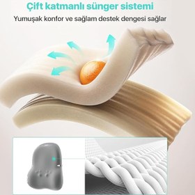Resim SKG TS700 Kablosuz Sırt ve Bel Masaj Aleti | 4D Shiatsu Tüm Sırt Masajı | 40 cm Ultra Uzun Gövde | Hızlı Isıtma (45-55°C) | Ultra İnce Tasarım | Type-C Şarj | Ev & Ofis Kullanımı 