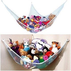 Resim Toy Storage Hammock - 140x100x100cm / Black 