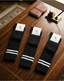 Resim ragistore 3'lü Şeritli Dizaltı Kadın Çorap 