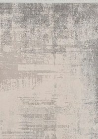 Resim Pierre Cardin Pier Zen HG13A Krem Gri Viskon Akrilik Yumuşak Leke Tutmaz Silinebilir Halı KREM GRİ 100 x 200 