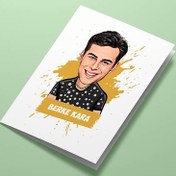 Resim Cool Erkek Karikatürlü Tebrik Kartı 