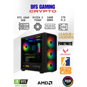 Resim DFS Bilgisayar Dfs Gaming Crypto Ryzen 5 7500F-B650M-RTX 4060 8GB-16GB Ddr5 Ram-1tb M.2 Ssd-Oyuncu Bilgisayarı Sistem Tavsiyesi 